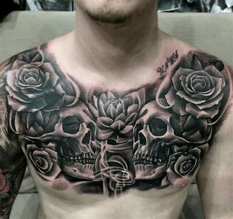 Pin By Black Image On Tattoo Chest Tattoo Men Full Chest Tattoos Cool Chest Tattoos