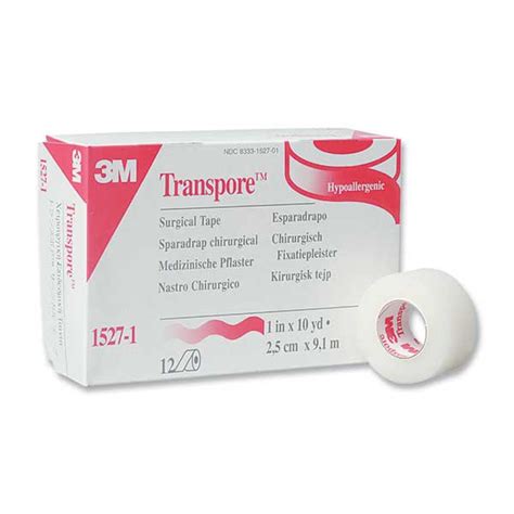 Mvap Medical Supplies Transparent Tapes Transpore Surgical Tape