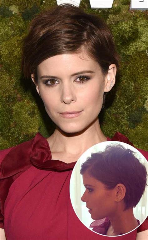 Kate Mara Debuts A Pixie Cut Laverne Cox Gets Bangs—see Their Chic New