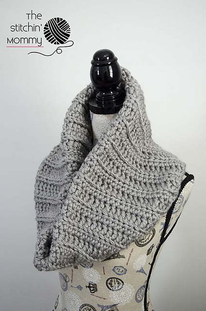 Ravelry Chunky Ribbed Cowl Pattern By Amy Ramnarine
