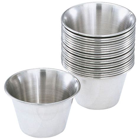 Vollrath 3 Oz Stainless Steel Sauce Cup