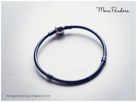 Review Pandora Oxidised Silver Bracelet Mora Pandora