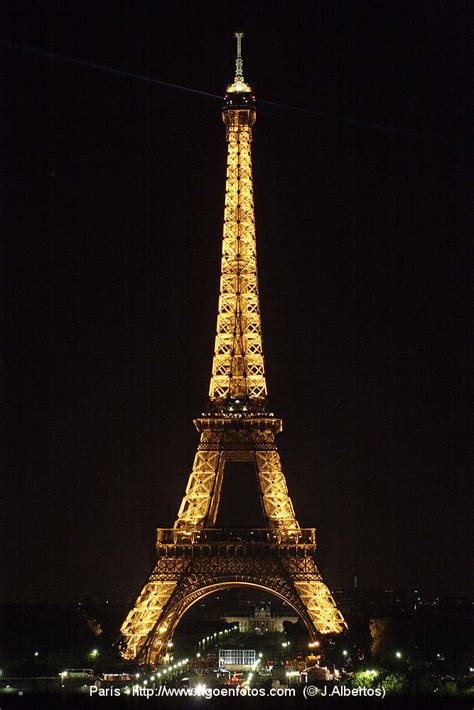 Fotos De Torre Eiffel Tour Paris Francia Iluminada Nocturna
