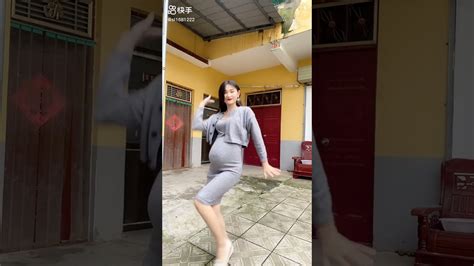 Preg 357 Pregnant Dance The Big Belly Is Very Cute Youtube