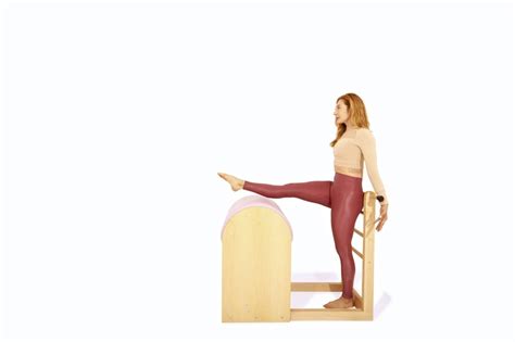 Ballet Stretches On The Ladder Barrel Online Pilates Classes