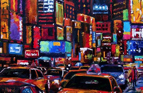 Contemporary Landscape Artists International Abstract Cityscape New