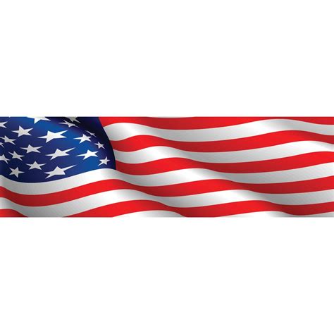 American Flag Banner Clip Art