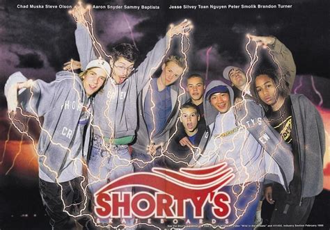 shorty s team ad 1999 no credit transworldskate apr 99 shortysskateboards themuska