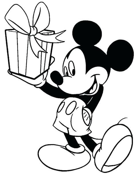 Mickey Mouse Valentine Coloring Pages At Free