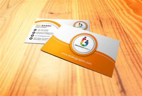 Create a professional business card in minutes with our free business card maker. Creative Two Sided Business Card Design - GraphicsFamily