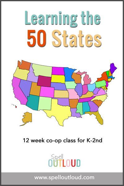 Learning The 50 States K 2nd 50 States Activities Geography For