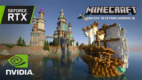Minecraft Com Rtx Beta Tour Oficial Dos Mundos Youtube