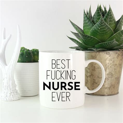 Best Fucking Nurse Ever Funny T For Your Favorite Nurse Etsy