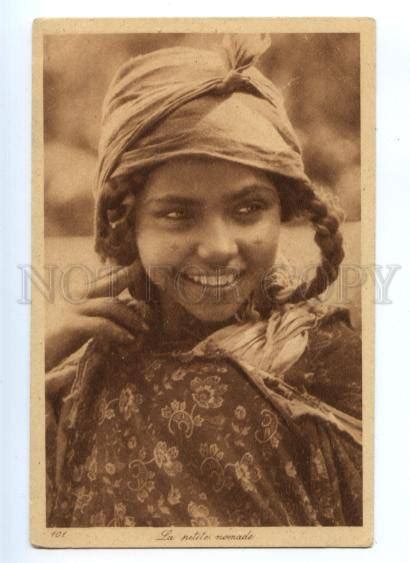 173110 Arabian Nomad Girl Vintage Lehnert And Landrock Postcard Topics