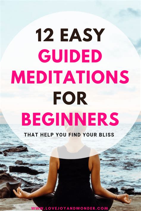 12 Easy Guided Meditations For Beginners 2020
