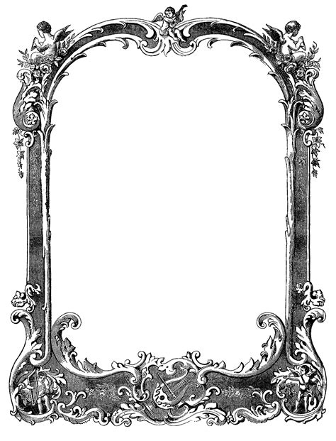 Vintage Frame Border Png 33556 Free Icons And Png Backgrounds