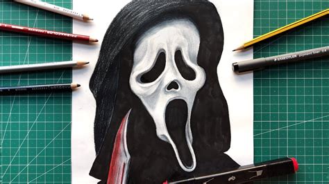 Drawing Ghostface