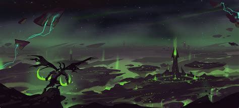 Krokuun - Surface of Argus | World of warcraft, Warcraft, Warcraft art