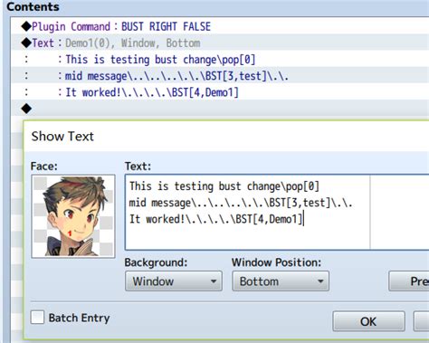 Mv Message Busts Galvs Rpg Maker Scripts And Plugins
