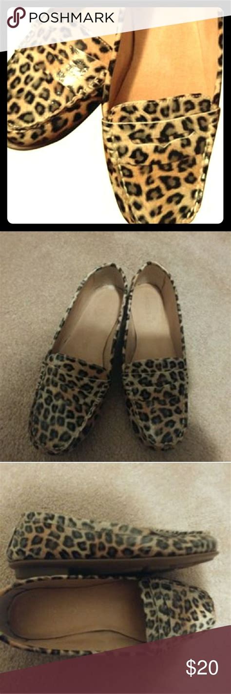 Aerosoles Leopard Loafers Flats 65 Leopard Loafers Leopard Print