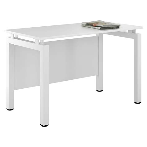 Home Work Rectangular Goalpost Desk Bluespot Furniture Direct White