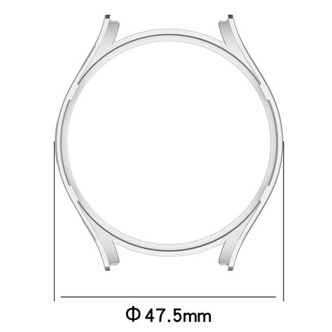 SUNSKY - สำหรับ Samsung Galaxy Watch5 Pro 45mm Half Coverage Hollowed