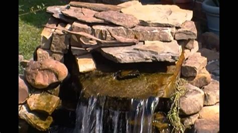 Diy Pond Waterfall Diffuser Spillway Youtube
