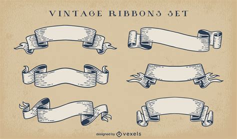 Vintage Ribbon Vector And Graphics To Download