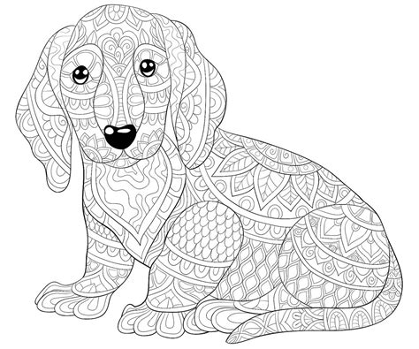 Dog Coloring Pages: Free Printable Coloring Pages of Dogs for Dog