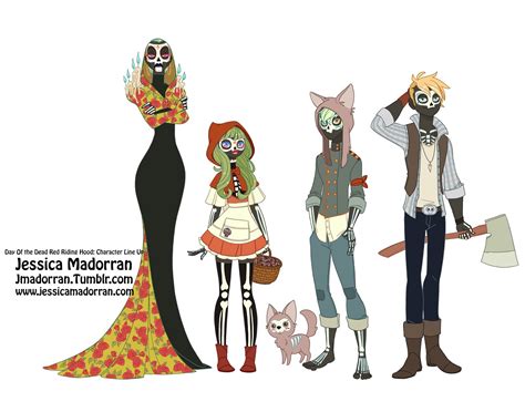 Little+red+riding+hood+story by jamlove 22997 views. Jessica Madorran: Character Design - Day of the Dead ...