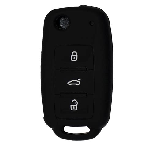 Silicone 3 Button Remote Flip Key Fob Silicone Case Cover For