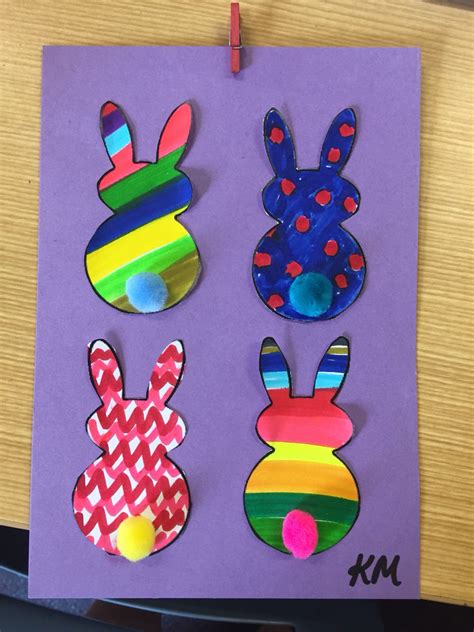 My Bunny Card Example Easter Craft With My Year 4 Class About