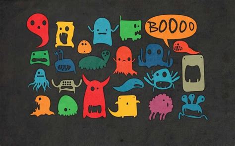 43 Cute Animated Monster Wallpaper On Wallpapersafari