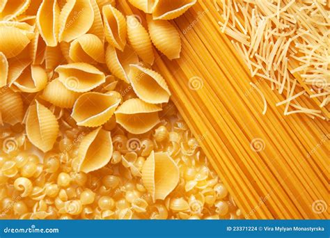 Close Up Shoot Of Raw Pasta Stock Photo Image Of Background Noodles