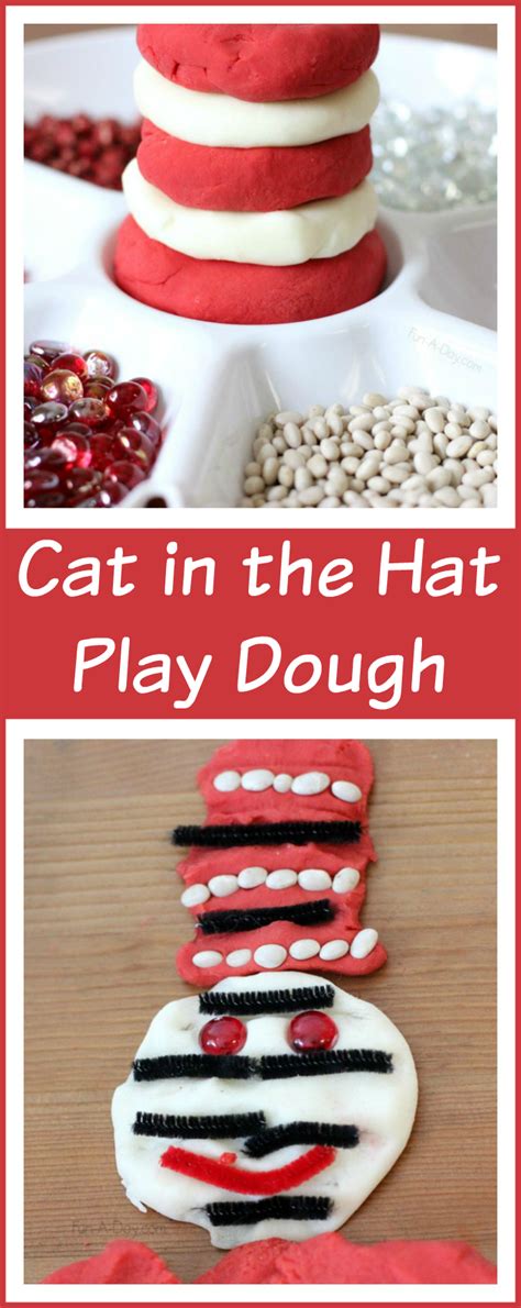 There is also an educator's and parent's section! Cat in the Hat Activities with Play Dough | Dr seuss ...