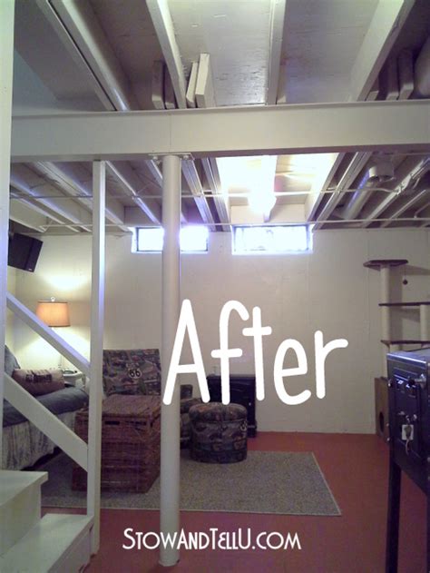 Best Paint To Spray Exposed Basement Ceiling - How To Choose The Right Color For Your Basement Ceiling