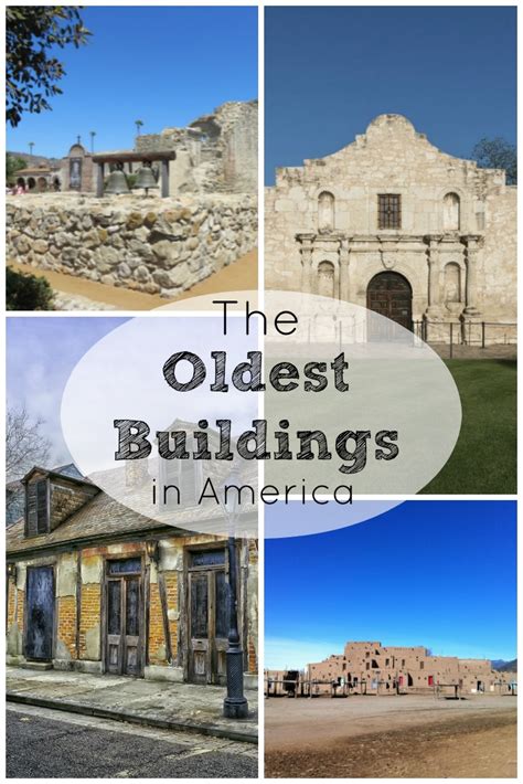 The Oldest Buildings In America Postcards And Passports