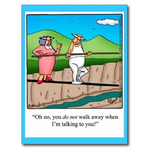 Funny Marriage Humor Postcard Cartoon Jokes Cartoon Pics Funny