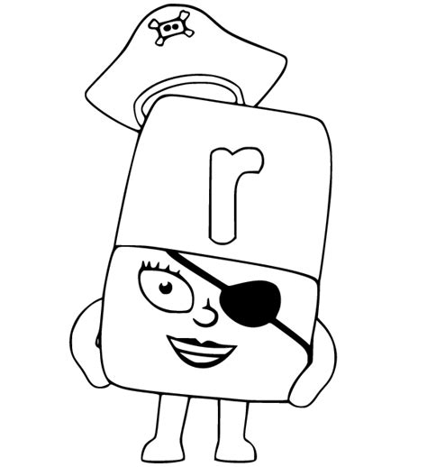 Alphablocks Coloring Pages Free Printable Coloring Pages