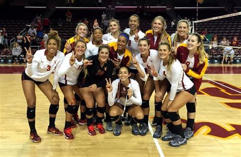 Trojans 360 Usc Womens Volleyball The Only Undefeated