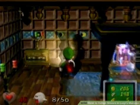 How To Defeat Shivers In Luigis Mansion 4 Steps With Pictures