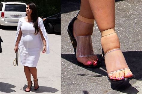 Kim Kardashians Tortured Swollen Feet A Lament