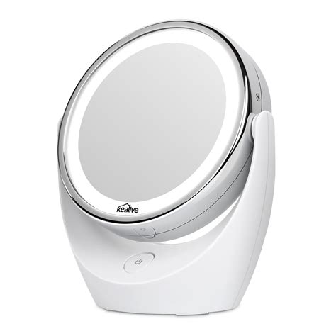 Magnifying mirrors give people a closer view without having to lean over their bathroom sink with 360 degrees of swiveling capability, the secura 7x magnifying vanity makeup mirror is ideal for. Kealive Makeup Mirror, Vanity Mirror with Lights, 5X ...