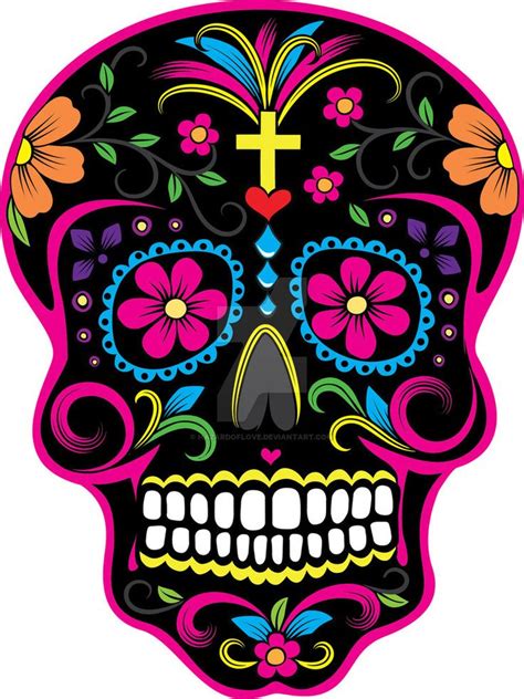 Day Of The Dead Skull Clipart At Getdrawings Free Download