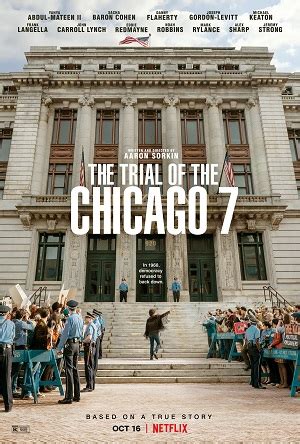 Now playing get showtimes buy tickets The Trial of the Chicago 7 (2020) | MovieFreak.com
