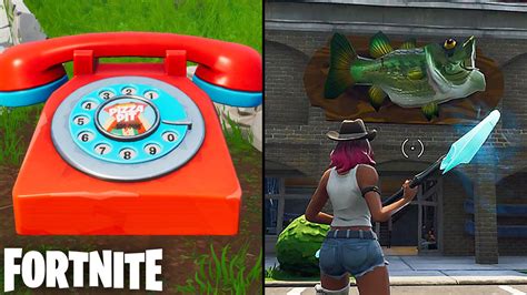 Oversized Phone Big Piano And Giant Dancing Fish Trophy Locations For