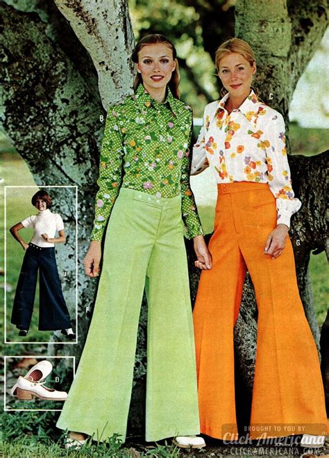 Bell Bottoms And Beyond The Fashionable 70s Pants For Women That Were Hot In 1973 Click Americana