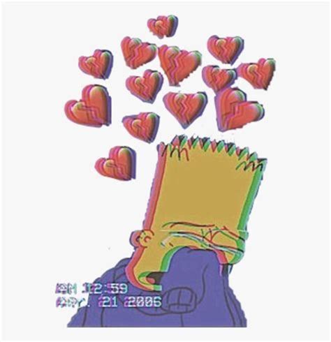 Broken Hearts Sad Bart Simpson Edits Simpsons Broken Heart Hd Phone