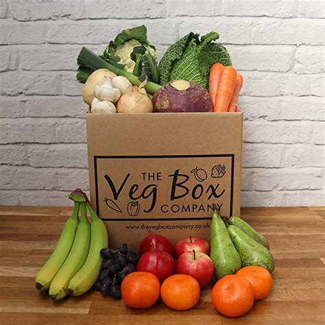 Large Mixed Fruit And Vegetable Box From The Veg Box Company Amazon
