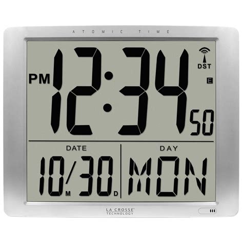 Buy led digital wall clock and get the best deals at the lowest prices on ebay! La Crosse Technology 16 in. x 20 in. Super Large Atomic ...